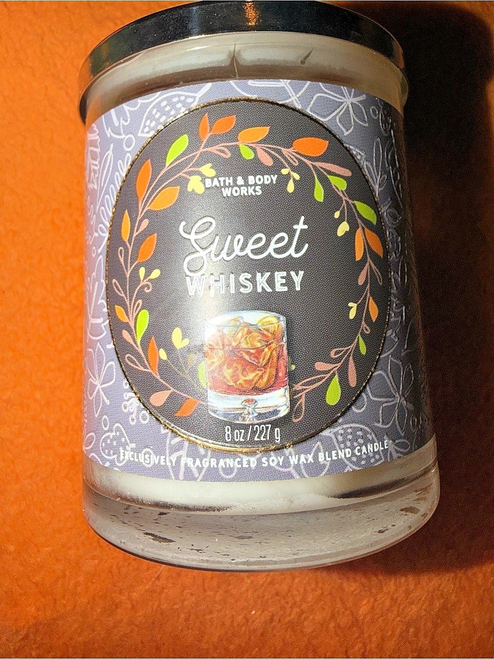 Bath & Body Works Sweet Whiskey Single Wick Candle